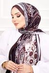 Hira Desen Soft Şal -3