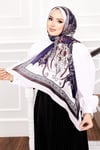Hira Desen Soft Şal -9
