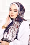 Hira Desen Soft Şal -9