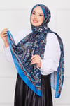 Hürrem Desenli Tesettür Şal -5