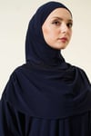 Kapüşonlu Namaz Elbisesi Lacivert
