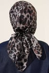Leopar Serisi Cotton Eşarp Asorti 15