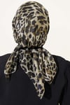 Leopar Serisi Cotton Eşarp Asorti 3