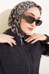 Leopar Serisi Cotton Eşarp Asorti 5