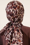 Leopar Serisi Cotton Eşarp Asorti 6