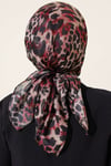 Leopar Serisi Cotton Eşarp Asorti 7