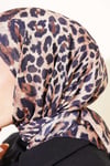 Leopar Serisi Cotton Eşarp Asorti 8