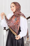 Levinya Desen Tesettür Şal -8
