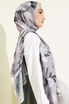 Lily Desenli Soft Şal Taş