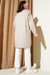 Loyşa Armalı Basic Tunik Bej