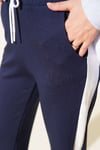 Loyşa Şerit Detaylı Pantolon Lacivert
