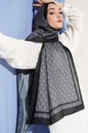 MK Desen Liva Modal Siyah Füme