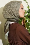 MK Desen Soft Eşarp Kamuflaj Yeşili