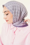 MK Desen Soft Eşarp Lavanta