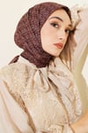 MK Desen Soft Eşarp Toprak