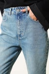 Mom Fit Kot Pantolon Tintli