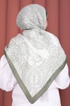 Otantik Motif Şal Serisi Haki