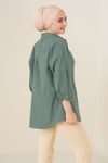 Oversize Gömlek Çağla Yeşili