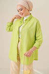Oversize Gömlek Pastel Yeşili