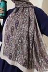 Paisley Kraş Modal Şal Taş