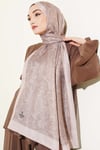 Paisley Motifli Soft Şal Bej