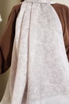 Paisley Motifli Soft Şal Taş
