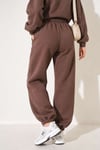 S Armalı Şardonlu Jogger Pantolon Vizon