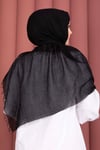 Soft Bürümcük Şal Serisi Siyah