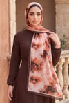 Soft Floral  Şal Serisi Acı Kahve