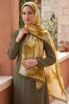 Soft Floral  Şal Serisi Haki