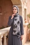 Soft Floral  Şal Serisi Siyah