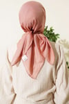 Soft Touch Serisi Eşarp Rose