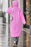 Su Geçirmez Yağmurluk Pembe