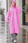 Su Geçirmez Yağmurluk Pembe