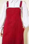 Tek Cepli Gabardin Slopet Bordo