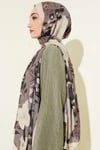 Violet Liva Modal Kraş Şal Krem
