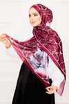 Yaprak Desen Soft Şal -7