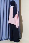 Yarasa Kol Basic Bluz Pembe