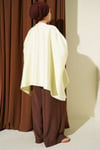 Yarasa Kol Oversize Bluz Sarı