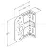 AsesASE.RLM.OYTK.3086CRulmanlı Orta Yatak 3x86mm - Mil Destek Plakası
