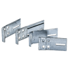 Seksiyonel Kapı Galvanizli Ray Bağlantı Plakası – 2 İnç Ray Uyumlu, 2 mm × 120 mm,ASE.870-120