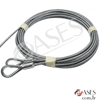 Seksiyonel Kapı Halatı (2.5 Metre - 2 Adet) 6x19x3mm Çelik Halat,ASE.CLK.503-PP.025
