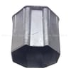 WHİTE FORMAKS.070.00.APISekizgen Boru Başı 70mm Boru L=70mm Alümünyum 12mm Pimli