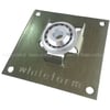 WHİTE FORMAKS.100.00.C42RLMRulmanlı Plaket Kare 100x100x2mm - 42x12mm Çelik Rulman