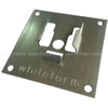 WHİTE FORMAKS.100.00.C42Rulman Yatağı 42mm Duvar Tipi 100mm Kare