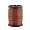 0,4 mm Kahverengi Bakır Tel 100 gr