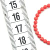 3 mm Kırmızı Kuvars Boncuk
