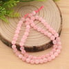 6 mm Pembe Kuvars Taşı Boncuk