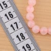6 mm Pembe Kuvars Taşı Boncuk