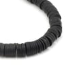 8 mm Siyah Fimo Hamur Boncuk
